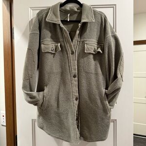 Free People Olive Jacket